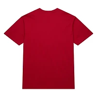 Men's Mitchell & Ness Red Chicago Bulls Hardwood Classics Neon Nights Premium T-Shirt