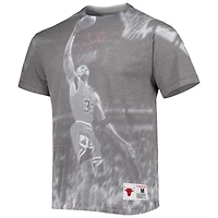 Men's Mitchell & Ness Scottie Pippen Heather Gray Chicago Bulls Above The Rim T-Shirt