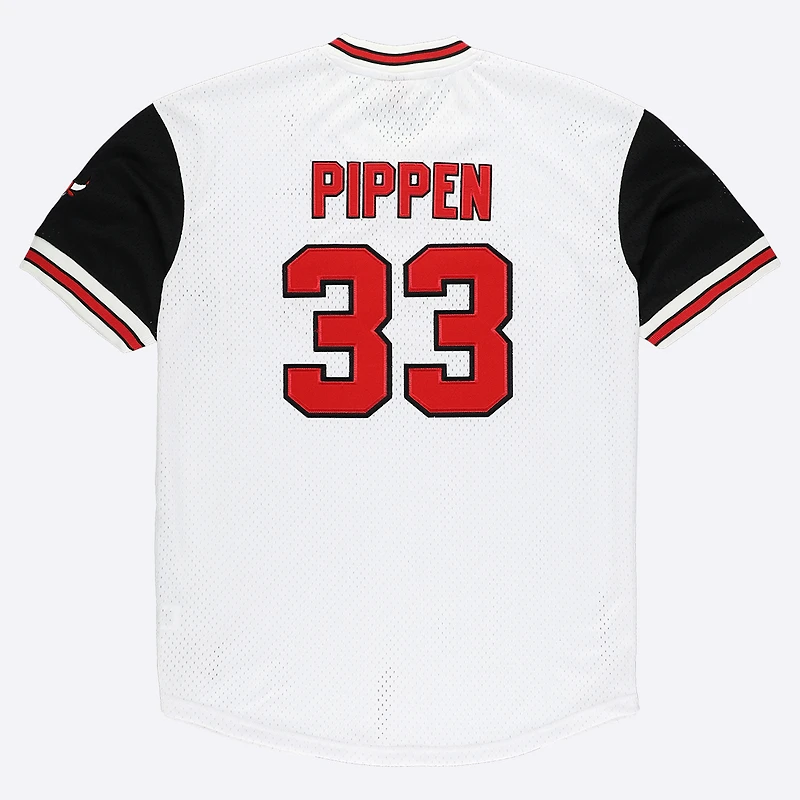 V108330 BULLS 33 Scottie Pippen Maillot M&N Player Mesh JERMENXBB MNB19009PLPI