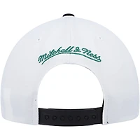 Casquette Snapback Day One des Chicago Bulls Mitchell & Ness blanc/vert pour hommes