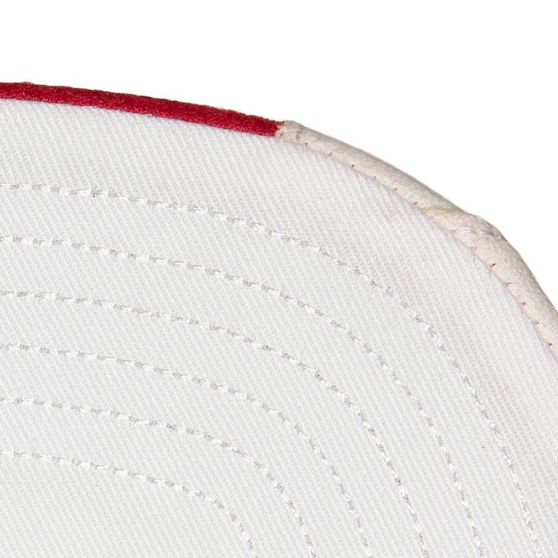 Casquette Snapback Mitchell & Ness pour hommes, blanc/rouge, Chicago Bulls Day 6