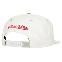 Casquette snapback blanche Chicago Bulls Day 4 Mitchell & Ness pour hommes