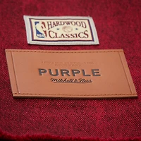 Chemise boutonnée Mitchell & Ness x Purple Brand pour homme, motif Chicago Bulls rouge