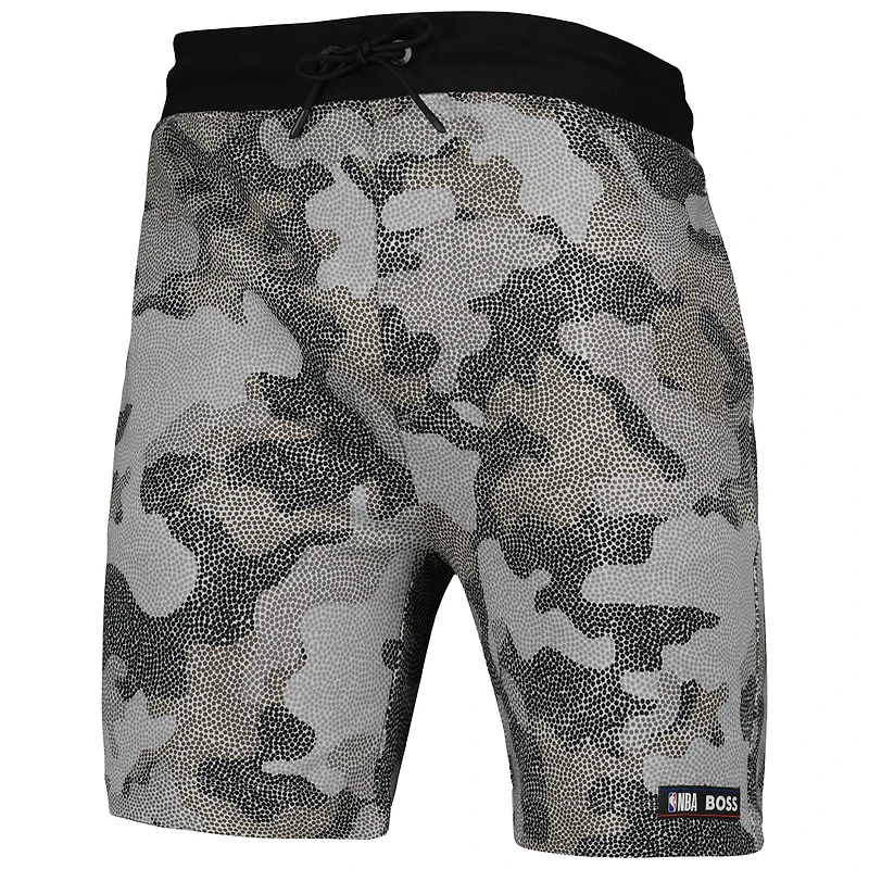 Short NBA x Hugo Boss Chicago Bulls Black Slam Camo pour homme