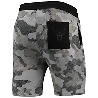 Short NBA x Hugo Boss Chicago Bulls Black Slam Camo pour homme