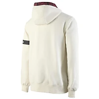 Men's NBA x Two Hype  Cream Chicago Bulls Culture & Hoops Collection Premium Pullover Hoodie