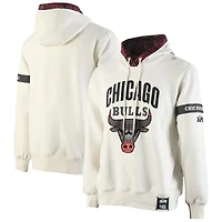 Men's NBA x Two Hype  Cream Chicago Bulls Culture & Hoops Collection Premium Pullover Hoodie