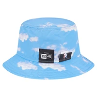 Bob réversible New Era noir/bleu clair Chicago Bulls Summer Sun and Storm pour homme