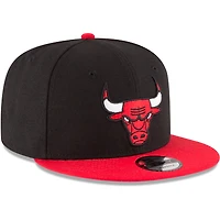 Men's New Era Red/Black Chicago Bulls 2-Tone 9FIFTY Adjustable Snapback Hat