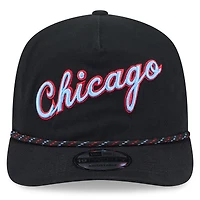 Casquette ajustable New Era Chicago Bulls City Edition 2025/26 19TWENTY noire pour homme