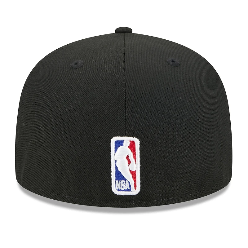 Casquette ajustée New Era Chicago Bulls City Edition 2025/26 pour homme, noire