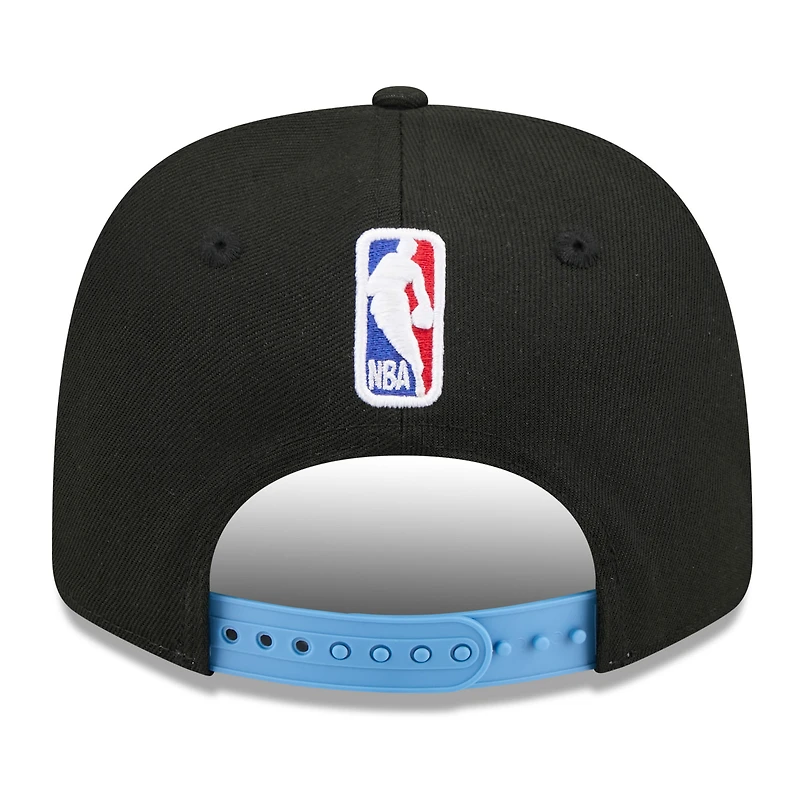 Casquette ajustable New Era Chicago Bulls City Edition 2025/26 pour homme, noire, modèle 9SEVENTY