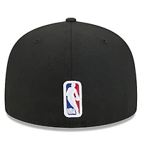 Casquette ajustée New Era Chicago Bulls City Edition Alternate 59FIFTY noire pour homme