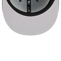 Casquette ajustée New Era Chicago Bulls City Edition Alternate 59FIFTY noire pour homme