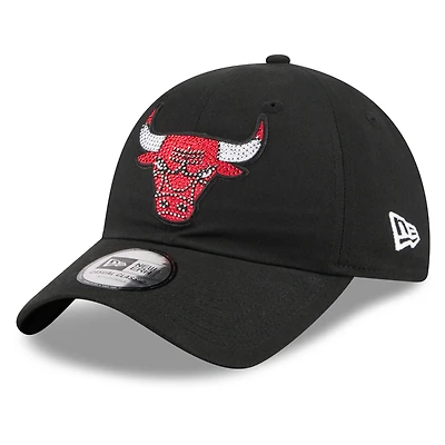 Casquette New Era noire pour homme Chicago Bulls, édition spéciale NBA Draft 2026, style classique décontracté et ajustable