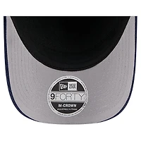 Casquette ajustable New Era 9FORTY Stock M-Crown noire des Chicago Bulls pour homme