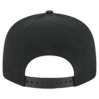 Casquette New Era noire à panneau fendu Chicago Bulls Adventure Canvas 9FIFTY Snapback pour homme