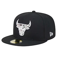 Casquette ajustée New Era Chicago Bulls Camo Print UV 59FIFTY pour homme
