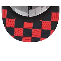 Men's New Era Black Chicago Bulls Checkerboard UV 59FIFTY Fitted Hat