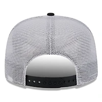 Men's New Era Black Chicago Bulls Court Sport Speckle 9FIFTY Snapback Hat
