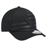 Casquette ajustable A-Frame 9FORTY Game Day Flag des Chicago Bulls pour homme New Era noire