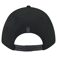 Men's New Era  Black Chicago Bulls Game Day Flag A-Frame 9FORTY Adjustable Hat