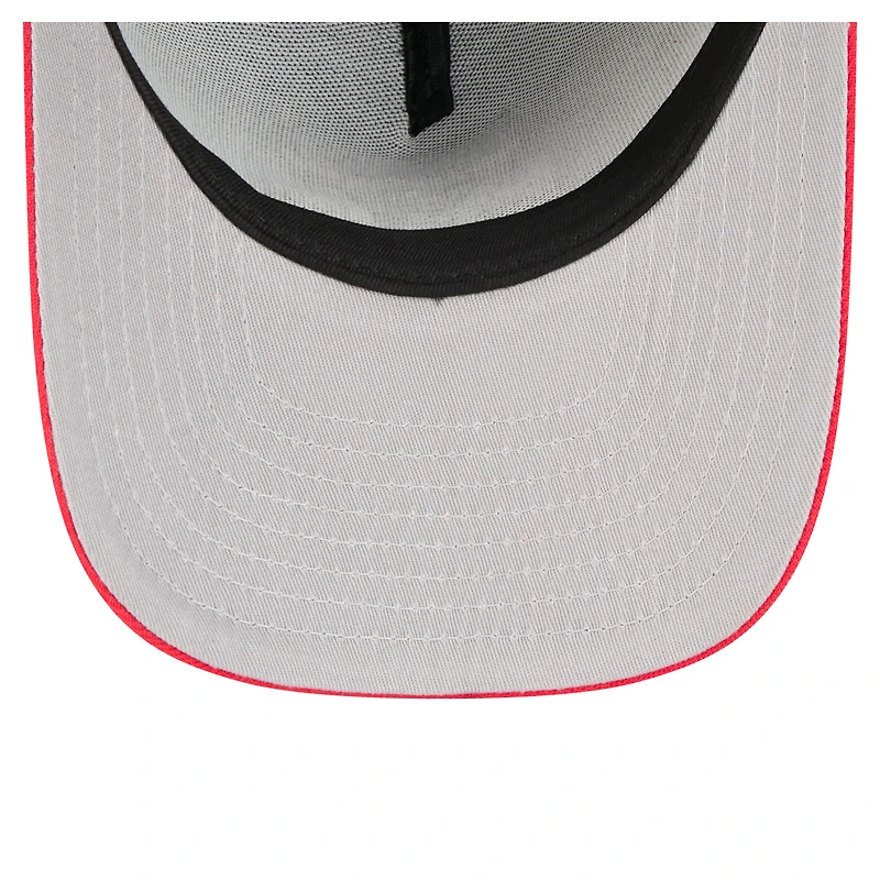 Men's New Era  Black Chicago Bulls Injection Cartoon Logo A-Frame 59FIFTY Fitted Hat