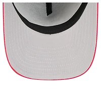 Men's New Era  Black Chicago Bulls Injection Cartoon Logo A-Frame 59FIFTY Fitted Hat