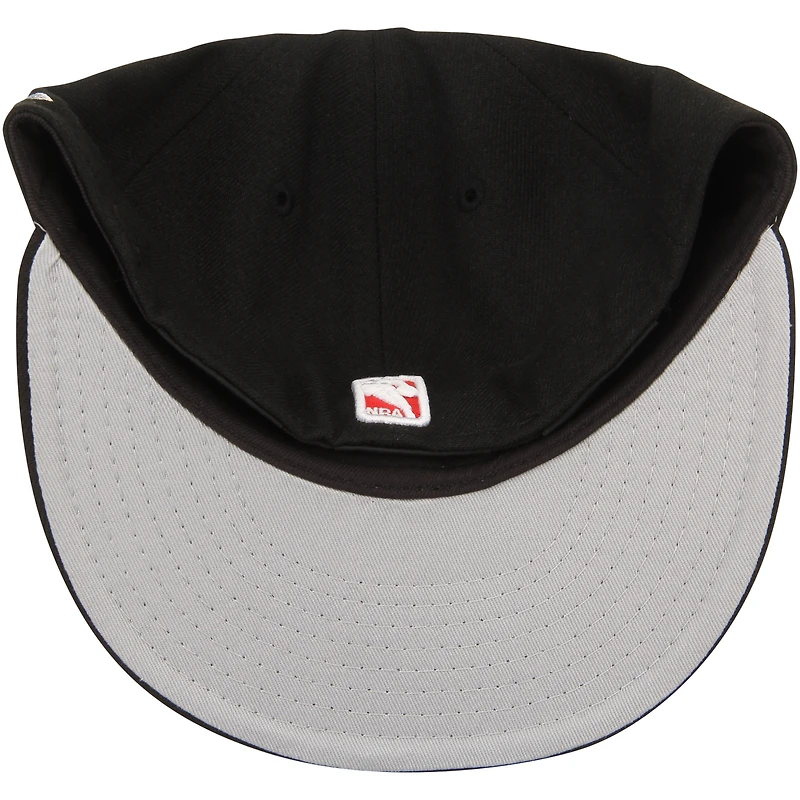 Men's New Era Black Chicago Bulls Official Team Color 59FIFTY Fitted Hat