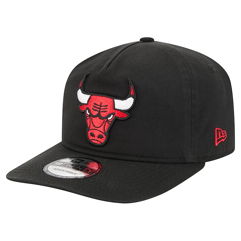 Men's New Era  Black Chicago Bulls Quickstrike 19TWENTY Adjustable Hat