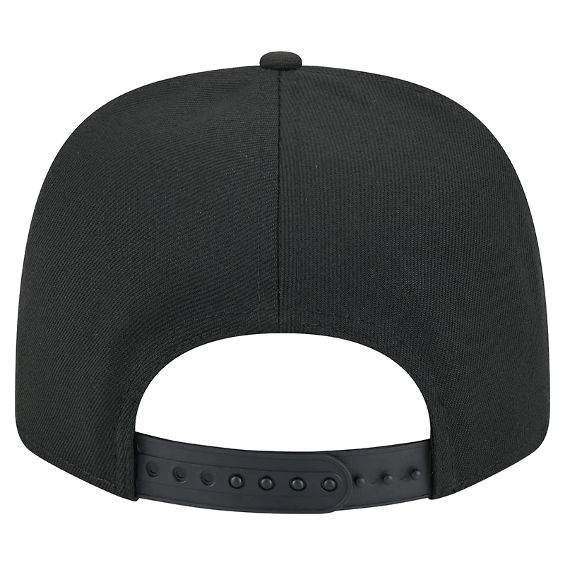 Casquette ajustable New Era Chicago Bulls 9SEVENTY noire pour homme