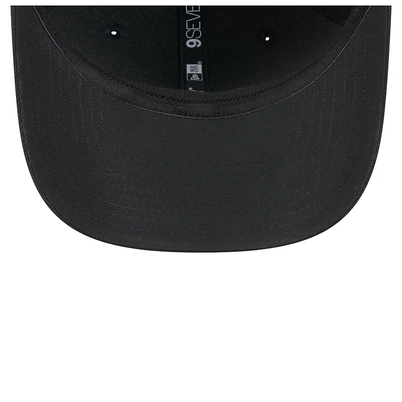 Casquette ajustable New Era Chicago Bulls 9SEVENTY noire pour homme