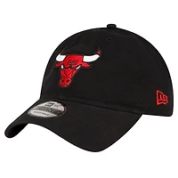 Casquette ajustable New Era 9TWENTY pour homme, couleur anthracite, Chicago Bulls Team 2.0