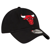 Casquette ajustable New Era 9TWENTY pour homme, couleur anthracite, Chicago Bulls Team 2.0