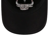 Casquette réglable noire Chicago Bulls Team 2.0 9TWENTY New Era pour hommes