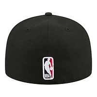 Men's New Era  Black Chicago Bulls Team Collage 59FIFTY Fitted Hat