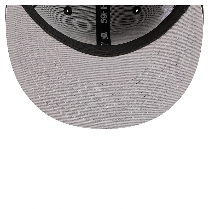 Casquette ajustée New Era 59FIFTY noire pour homme
