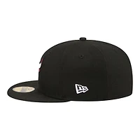 Men's New Era  Black Chicago Bulls Team Collage 59FIFTY Fitted Hat