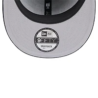 Casquette snapback 9FIFTY en velours côtelé noir Chicago Bulls de New Era pour homme