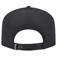 Casquette à visière plate New Era Chicago Bulls noire pour homme 9FIFTY A-Frame Snapback