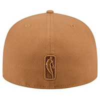 Men's New Era Brown Chicago Bulls Color Pack 59FIFTY Fitted Hat