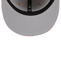 Casquette ajustée 59FIFTY New Era des Chicago Bulls pour hommes, marron