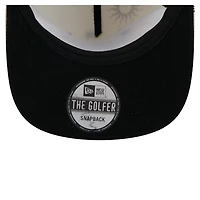Casquette snapback Chicago Bulls Lunar Golfer de New Era pour homme, couleur crème