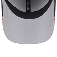 Men's New Era Gray/Black Chicago Bulls Active Trim 39THIRTY Flex Hat