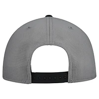 Men's New Era  Gray Chicago Bulls Core Logo Storm Gray Two-Tone 9FIFTY Snapback Hat
