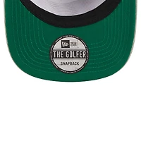 Casquette Snapback 9FIFTY en velours côtelé The Golfer des Chicago Bulls New Era pour hommes, grise
