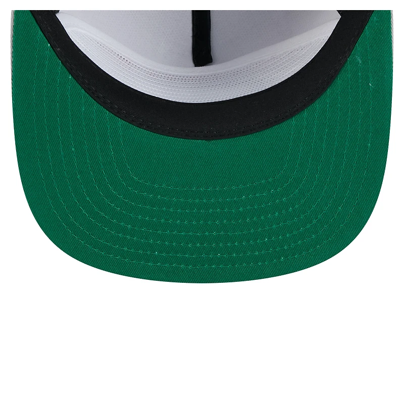 Casquette snapback grise New Era Chicago Bulls pour homme, modèle rétro, propriété du golfeur