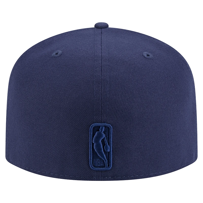 Casquette ajustée 59FIFTY Chicago Bulls Colorpack A-Frame pour homme New Era bleu marine