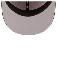 Casquette ajustée New Era rouge et noire Chicago Bulls style années 80, modèle 59FIFTY pour homme