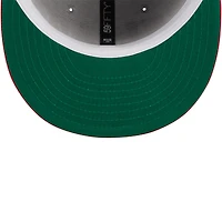 Casquette ajustée 59FIFTY Chicago Bulls Tip-Off New Era rouge/gris pour hommes